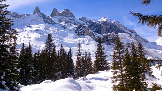 Wintry winter magic tschagguns photo