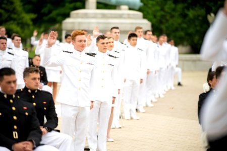 USNA Swearing-In Event for Class of 2020 (49922697961)