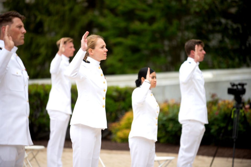 USNA Swearing-In Event for Class of 2020 (49919789277)