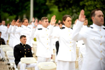 USNA Swearing-In Event for Class of 2020 (49919790627)