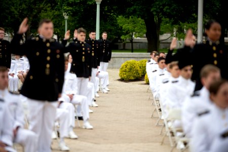 USNA Swearing-In Event for Class of 2020 (49919795162)