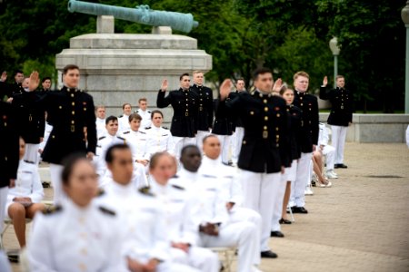 USNA Swearing-In Event for Class of 2020 (49919793127)