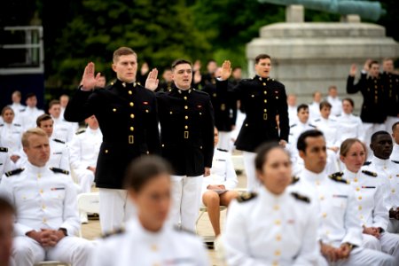 USNA Swearing-In Event for Class of 2020 (49919793612)