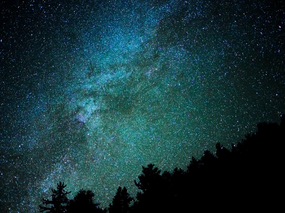 Stars sky dark