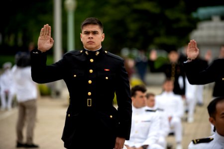 USNA Swearing-In Event for Class of 2020 (49919495726)