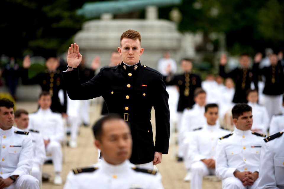 USNA Swearing-In Event for Class of 2020 (49919495441)