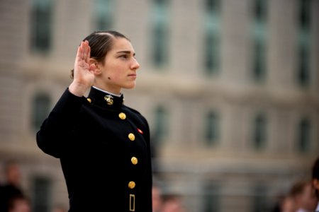 USNA Swearing-In Event for Class of 2020 (49918987398)