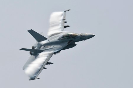 US Navy 100703-N-7317W-023 An F-A-18F Super Hornet assigned to the Swordsmen of Strike Fighter Squadron (VFA) 32