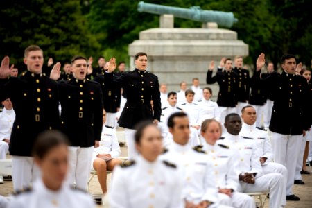 USNA Swearing-In Event for Class of 2020 (49918983978)