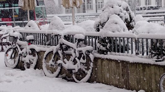Bike precipitation winter dream
