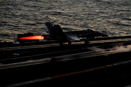 US Navy 100712-N-2953W-510 Aircraft launches from USS Carl Vinson