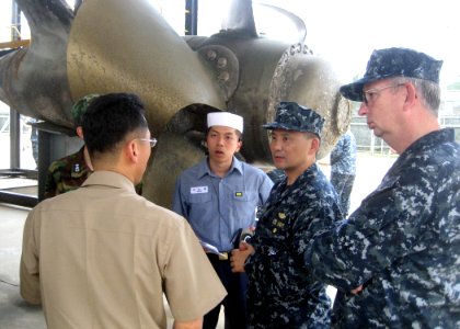 US Navy 100722-N-0000X-003 Capt. Atshushi Tanaka, chief of staff for Carrier Task Force (CTF) 70, embarked aboard the aircraft carrier USS George Washington (CVN 73),