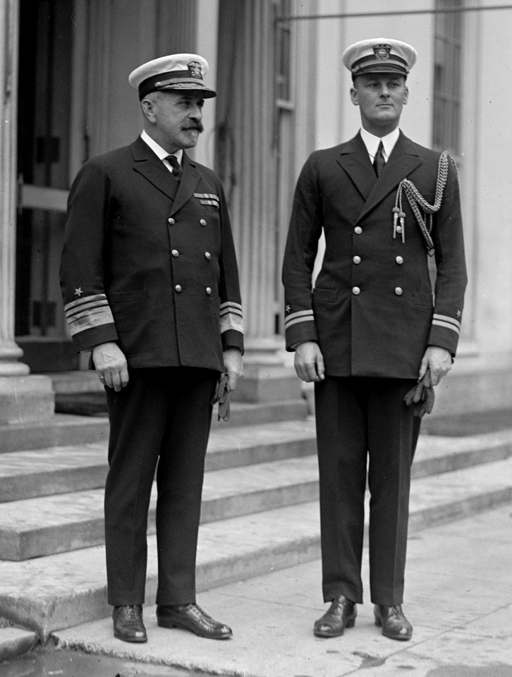 USN VADM Newton McCully and LT Hamilton V. Bryan