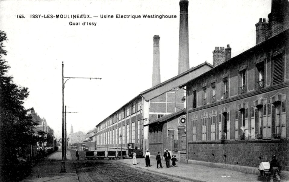 Usine Electrique Westinghouse, quai d'Issy, Issy-les-Moulineaux