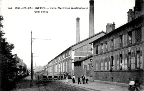 Usine Electrique Westinghouse, quai d'Issy, Issy-les-Moulineaux