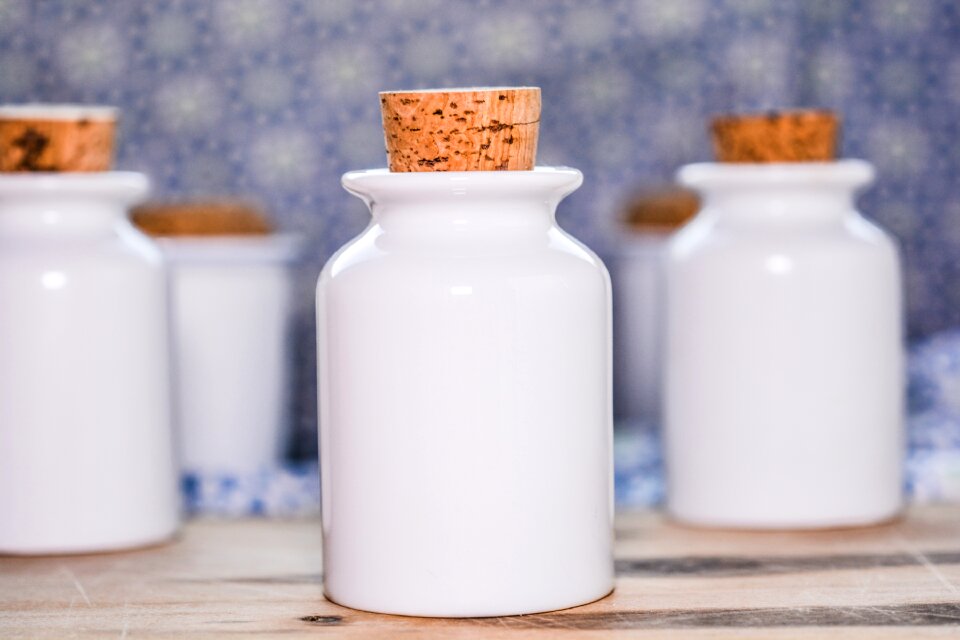 White ingredient kitchen