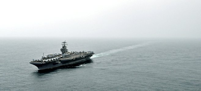 US Navy 100729-N-6003P-061 The aircraft carrier USS Harry S. Truman (CVN 75) is underway in the Arabian Sea