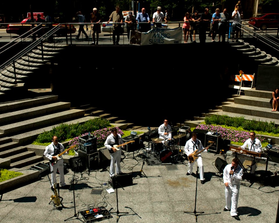 US Navy 100811-N-2389S-033 U.S. Navy Rock Band Horizon performs as part of Chicago Navy Week