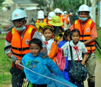 USAID, Red Cross Support Disaster Response Drill in Duy Hoa Commune, Quang Nam Province (8249564656)