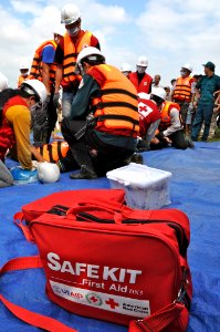 USAID, Red Cross Support Disaster Response Drill in Duy Hoa Commune, Quang Nam Province (8249519326)