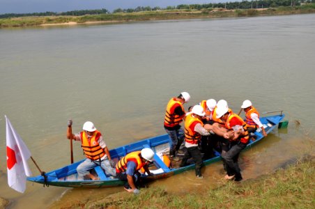 USAID, Red Cross Support Disaster Response Drill in Duy Hoa Commune, Quang Nam Province (8249523618)