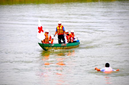 USAID, Red Cross Support Disaster Response Drill in Duy Hoa Commune, Quang Nam Province (8249531342)