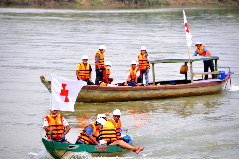 USAID, Red Cross Support Disaster Response Drill in Duy Hoa Commune, Quang Nam Province (8249525280)
