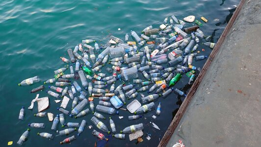 Waste environment bottle photo