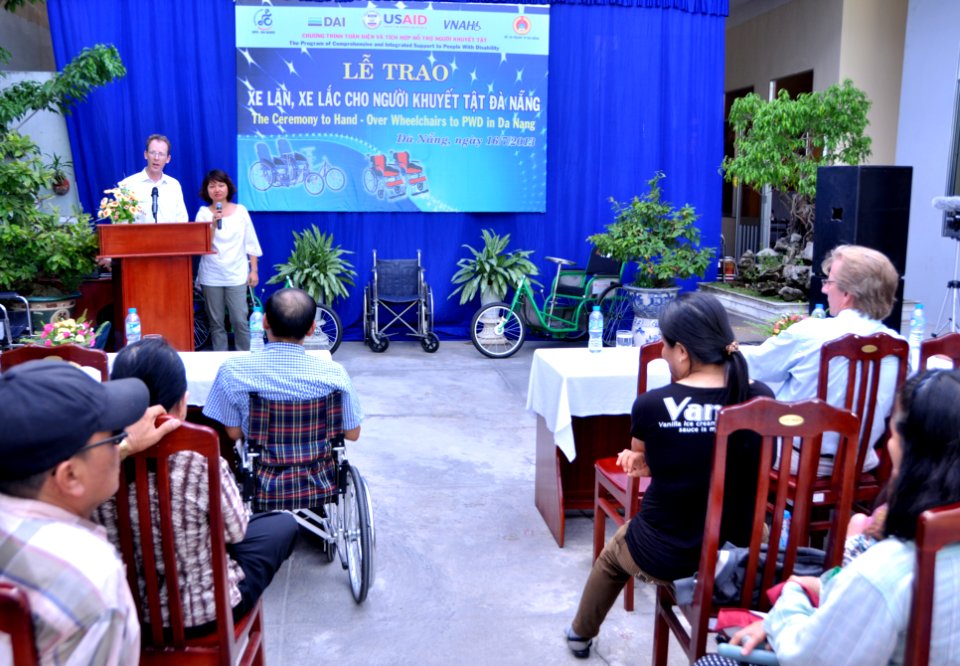 USAID Project Supports Rehabilitation Department for Children and Wheelchair Distribution in Danang (9305253798)