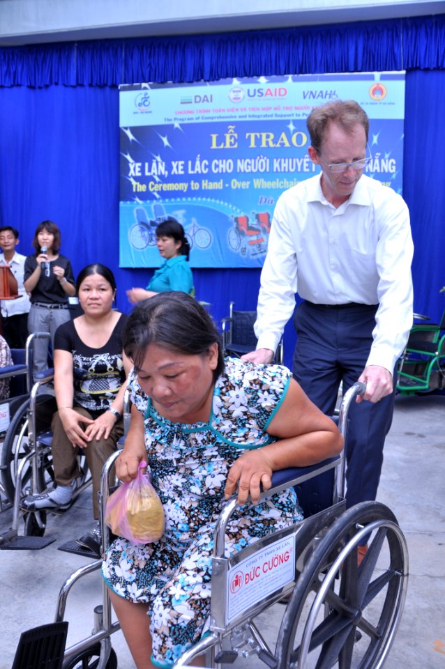 USAID Project Supports Rehabilitation Department for Children and Wheelchair Distribution in Danang (9302467309)