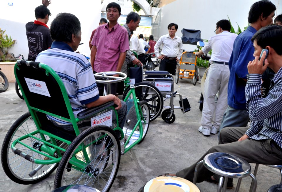 USAID Project Supports Rehabilitation Department for Children and Wheelchair Distribution in Danang (9305229934)
