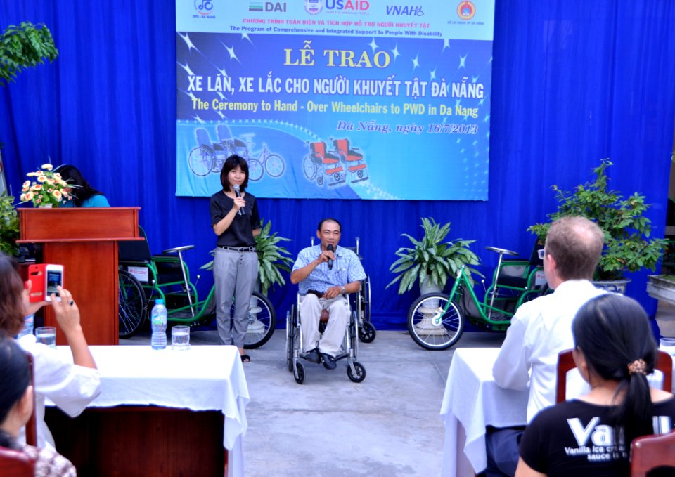 USAID Project Supports Rehabilitation Department for Children and Wheelchair Distribution in Danang (9305261426)