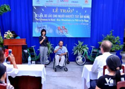 USAID Project Supports Rehabilitation Department for Children and Wheelchair Distribution in Danang (9305261426)