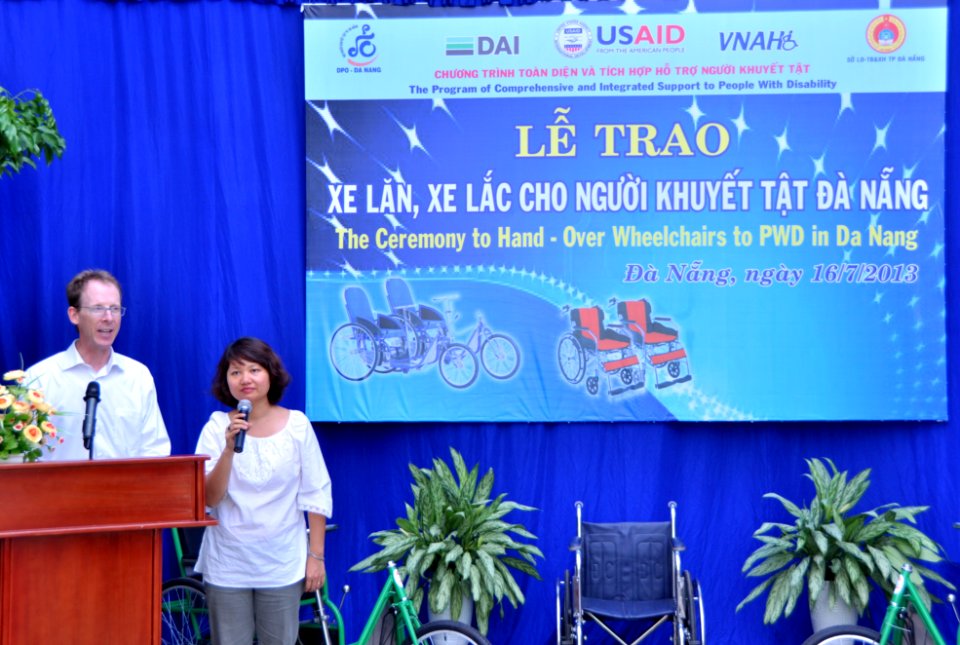 USAID Project Supports Rehabilitation Department for Children and Wheelchair Distribution in Danang (9302475685)