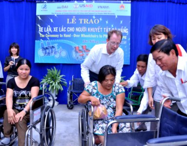 USAID Project Supports Rehabilitation Department for Children and Wheelchair Distribution in Danang (9305246814)