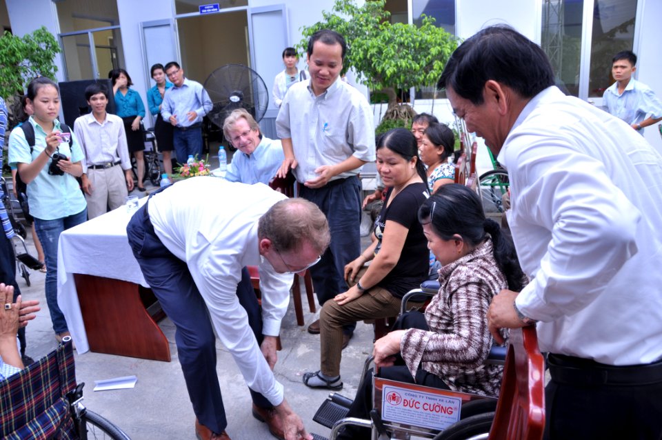 USAID Project Supports Rehabilitation Department for Children and Wheelchair Distribution in Danang (9305252076)