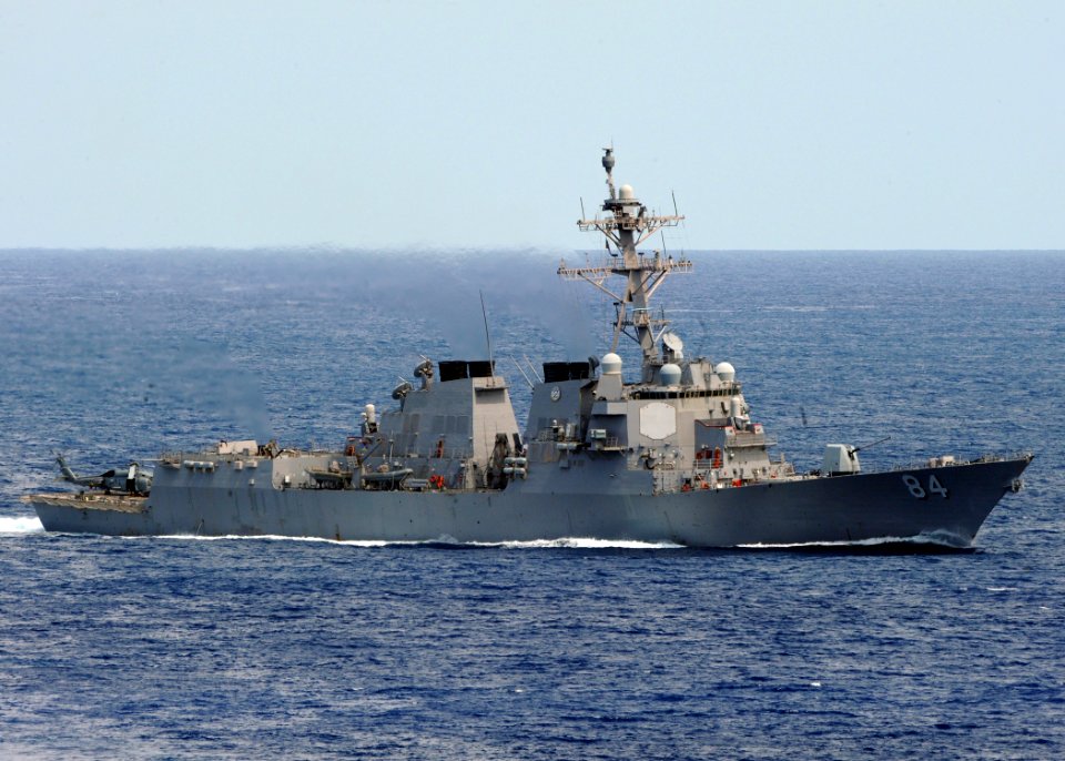 US Navy 100905-N-0569K-172 USS Bulkeley (DDG 84) is underway in the Atlantic Ocean