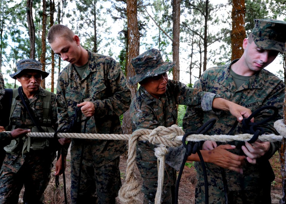 US Navy 100908-N-4153W-099 U.S. Marines assigned to Ground Combat Element, 1st Platoon, Alpha Company, 2nd Amphibious Assault Battalion, embarked a