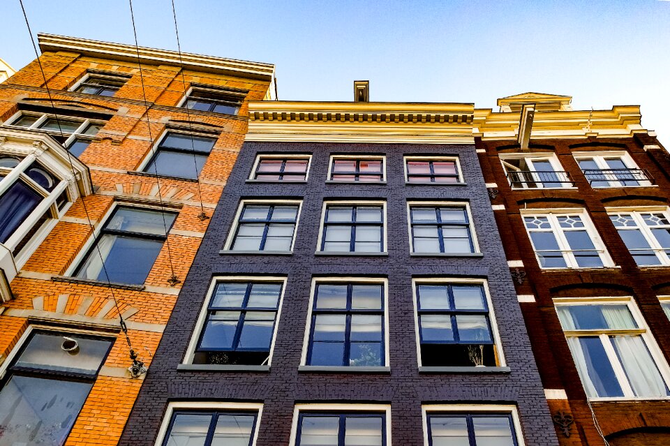 Facade brick painted brick