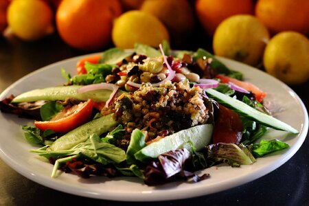 Quinoa salad healthy photo