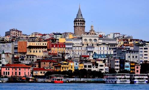 Galata galata tower turkey photo