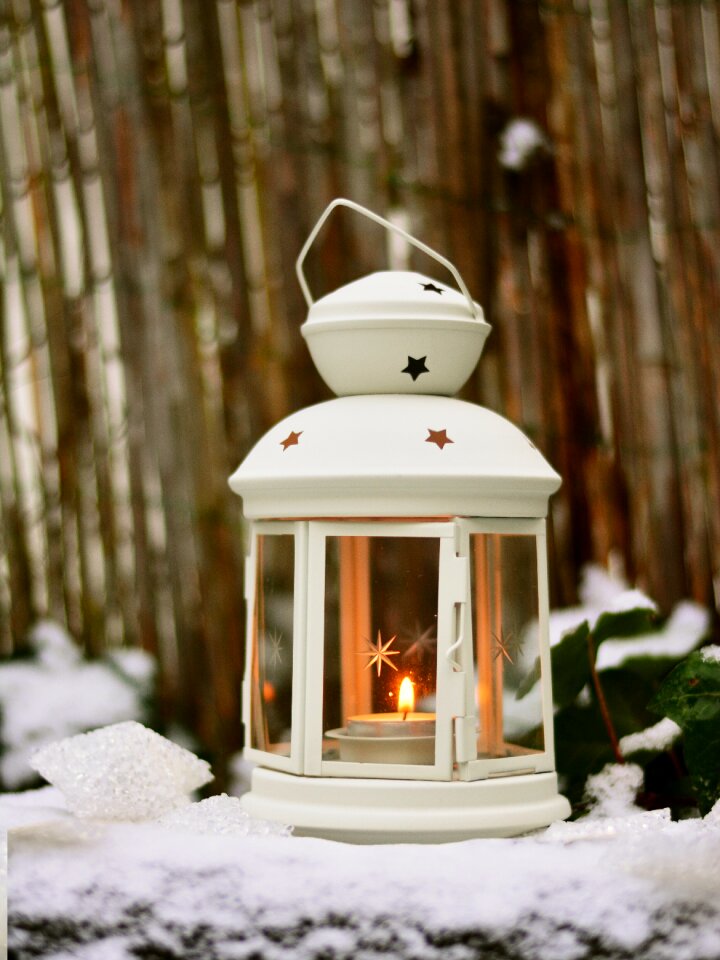 Winter christmas winter decoration