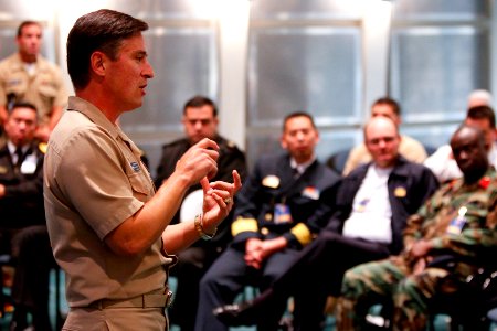 US Navy 101026-N-8863V-402 Nineteen foreign naval attaches toured NSWC Corona, the Navy's newest federal lab