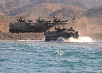 US Navy 101102-N-8069G-169 Marines assigned to 26th Marine Expeditionary Unit (26th MEU) embarked aboard the amphibious dock landing ship USS Carte