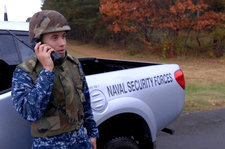 US Navy 101112-N-8623S-021 Cryptologic Technician (Collection) 3rd Class Michael Deenihan, from Lake Zurich, Ill