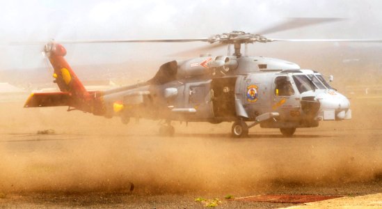 US Navy 101116-N-7498L-035 Cmdr. Brian Gebo, the commanding officer of the Easy Riders of Helicopter Anti-submarine Squadron Light (HSL) 37, and Lt
