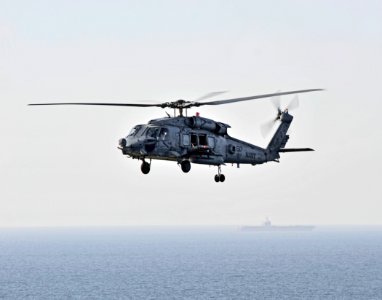 US Navy 101118-N-6003P-741 An SH-60F Sea Hawk helicopter assigned to the Dusty Dogs of Helicopter Anti-submarine Squadron (HS) 7