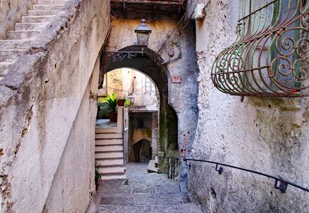 Old houses village borgo photo