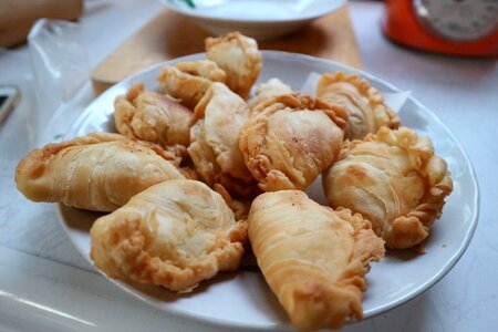 Samosas sweets food photo