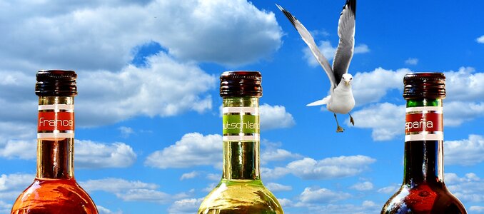 Weinstube alcohol bottles